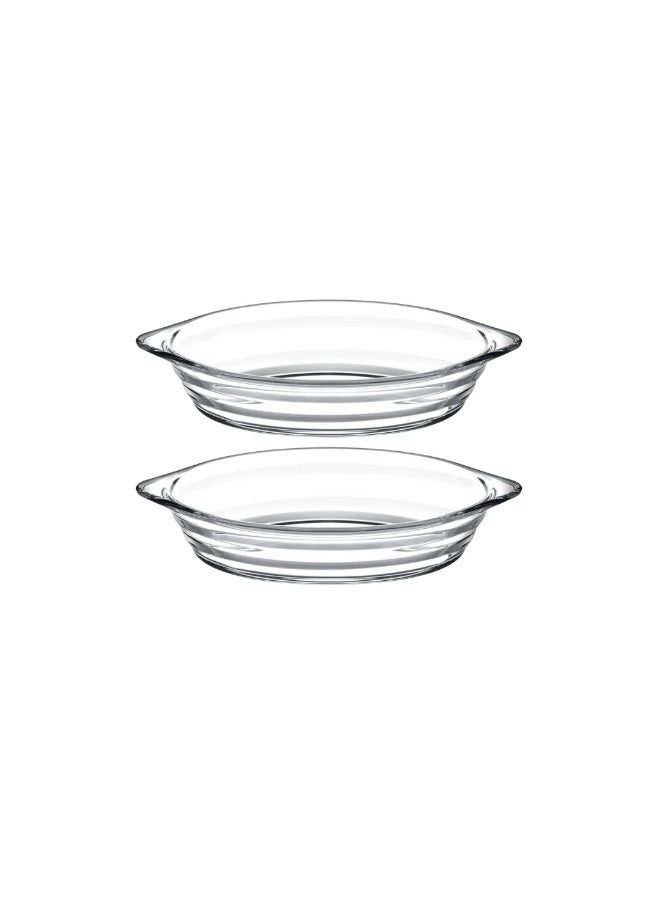 بوركام بولات بوركام بيضاوي صغيرة للفرن سعة 530 مل – طقم من قطعتين – صنع في تركيا - Image 1