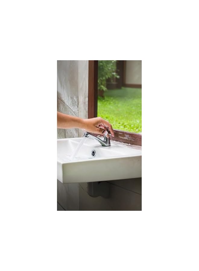 The Bros Sink Overflow Ring Set for Kitchen Bathroom Vanity Basin Drain Hole Covers - Easy Installation, 4 Pieces - Image 2