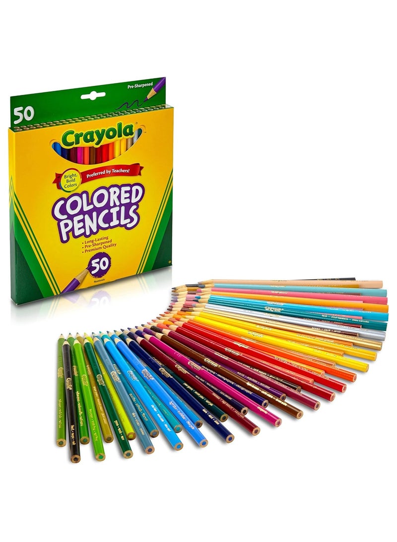 Crayola Colored Pencils 50 pcs - Image 3