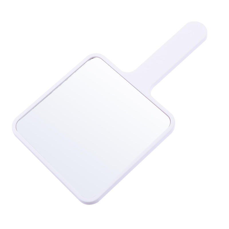 White Portable Beauty Mirror Compact Cosmetic Mirror for Women Easy to Carry Makeup - Image 2