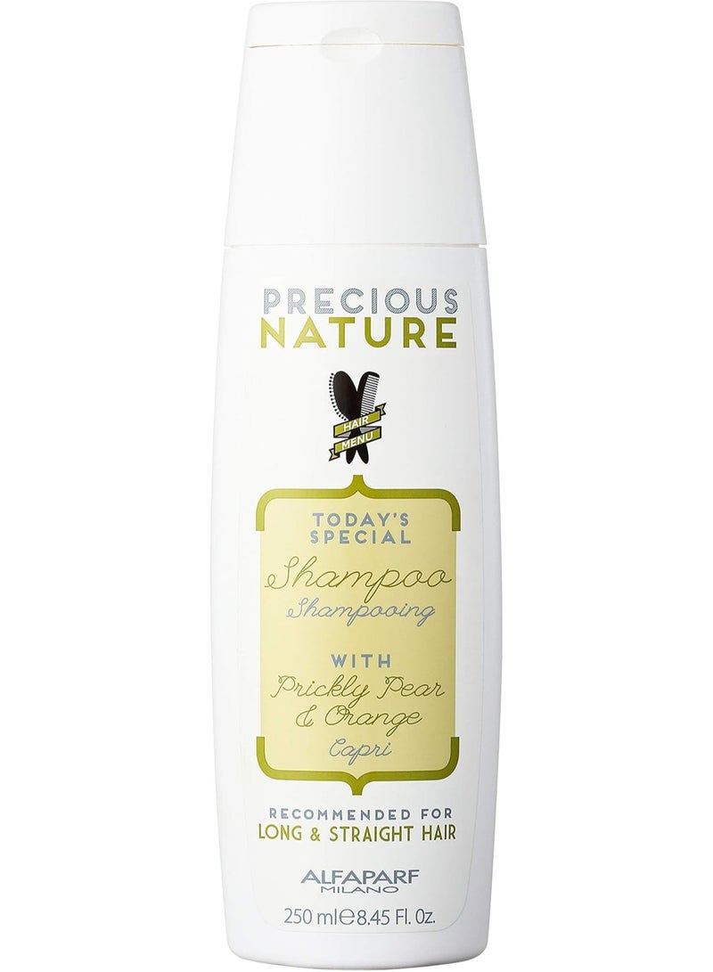 Alfaparf Milano Alfaparf Precious Nature Shampoo With PEAR&ORANGE For LONG&STRAIGHT Hair,250ml/8.45 oz