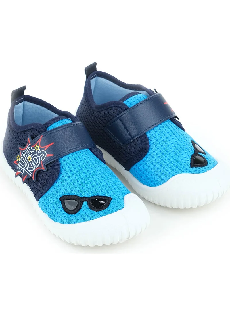 Gezer Summer Linen Boys Adjustable Shoes