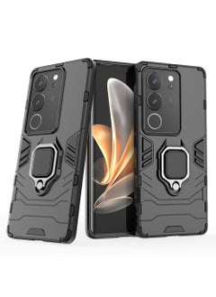CaseNeo VIVO V29 5G/VIVO S17 5G Case Cover with Bracket, Kickstand Shell Back Cover Scratch-Resistant Shock-Absorbing Protector Accessories Kickstand Stand Magnetic Car Ring Holder Protection  - Image 4