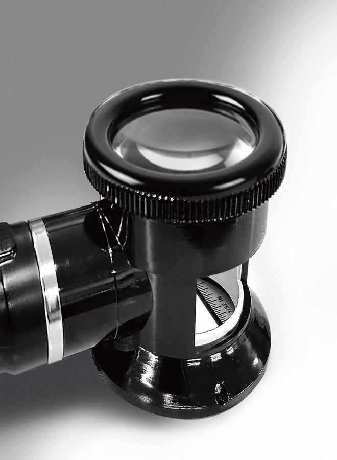 ENGINEER SL-36 Illuminated 5X Magnifying Inspection loupe with Integrated 'Graduated' Scale (Handheld Magnifier with LED) - Image 4