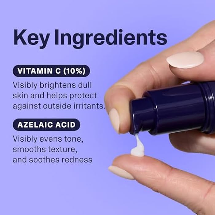 Curology Brightening Vitamin C Serum, Visibly Evens Skin Tone, Smooths Texture, and Calms Redness, Milky Texture, 1 fl oz - Image 4