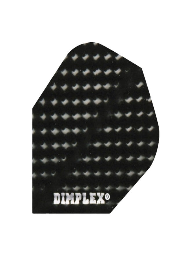 Harrows Darts 4 x Sets of Dimplex Dart Stems and Dimplex Dart Flights - 12 Dart Shafts 12 Darts Flights in Total - Medium & Short (Short, Black) - Image 2