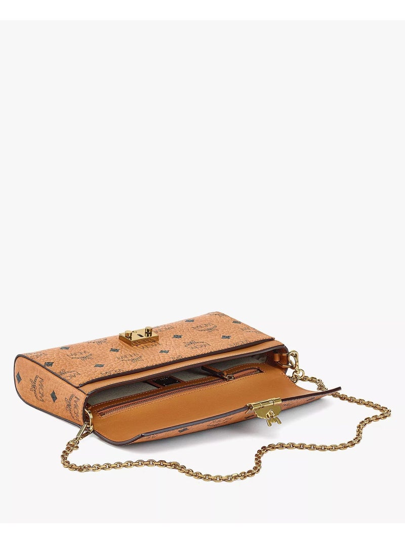 MCM Tracy Chain Wallet in Visetos - Image 2