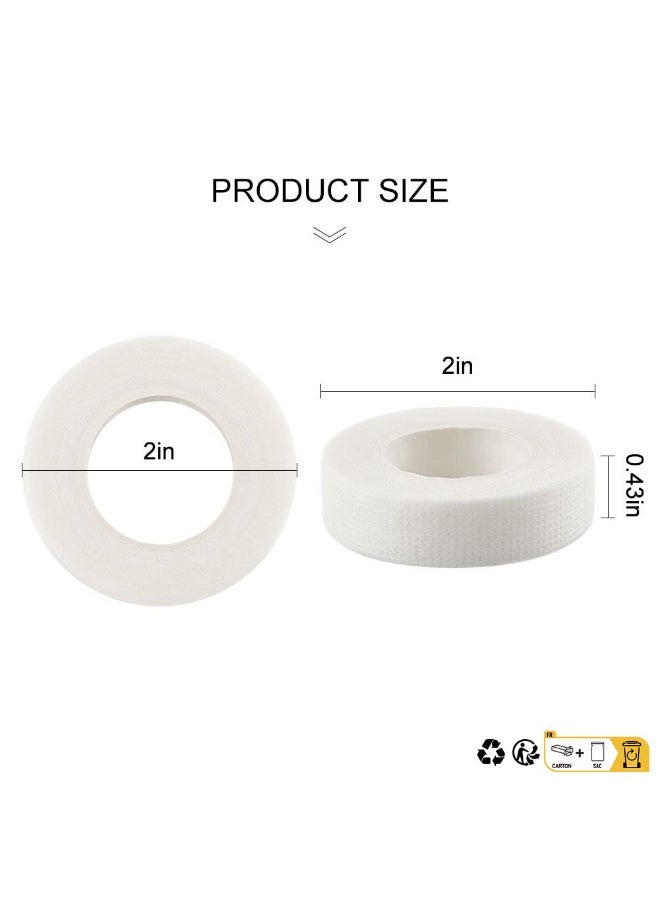 6لفات شريط لاصق لتمديد الرموش، شريط من القماش المسامي القابل للتنفس، لوازم تمديد الرموش - Image 4