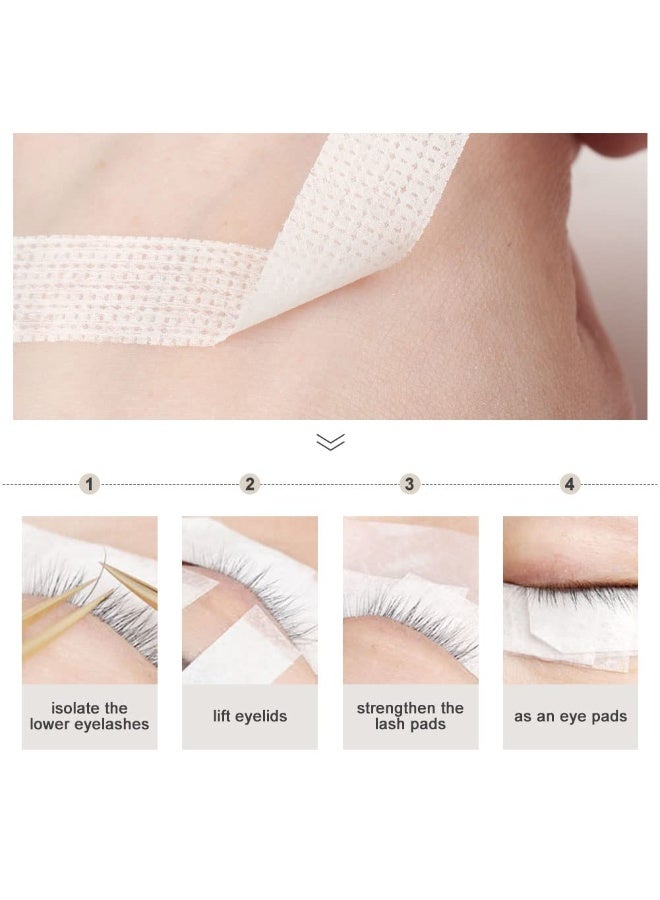 6لفات شريط لاصق لتمديد الرموش، شريط من القماش المسامي القابل للتنفس، لوازم تمديد الرموش - Image 5