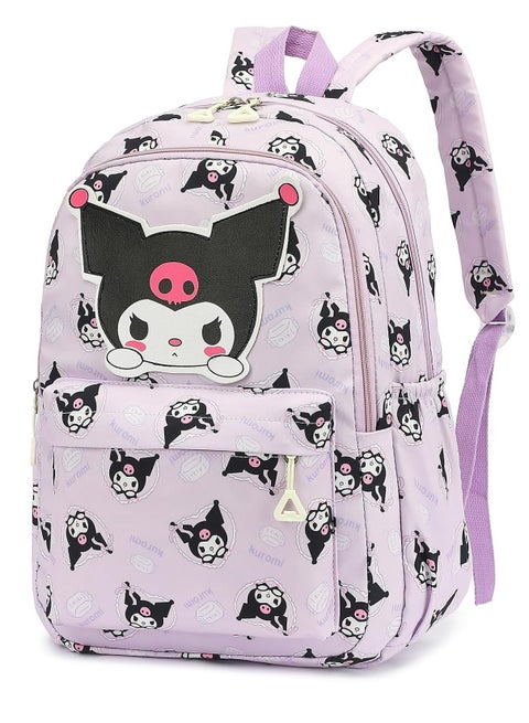 حقيبة ظهر كورومي للمدرسة للأطفال، حقيبة ظهر لابتوب، حقيبة مدرسية، حقيبة أنمي لطيفة للبنات والأولاد