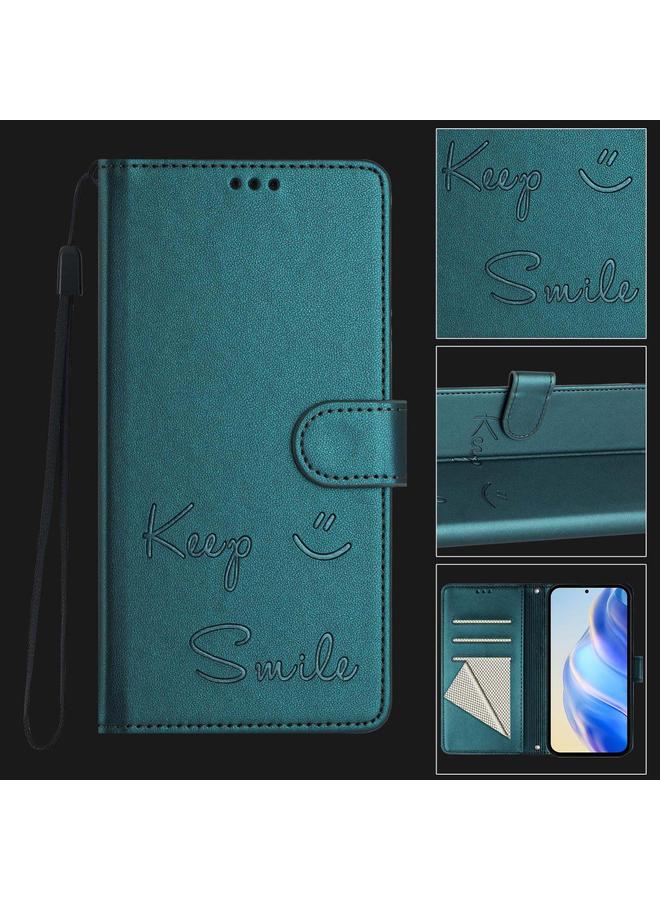 S-TOP Case For Redmi K80 5G / K80 Pro 5G Smile Embossing RFID Leather Phone Case - Image 2
