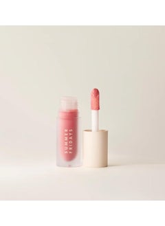 SUMMER FRIDAYS Summer Fridays Dream Lip Oil in Rose Bud  Complimentary Sheet Masque 