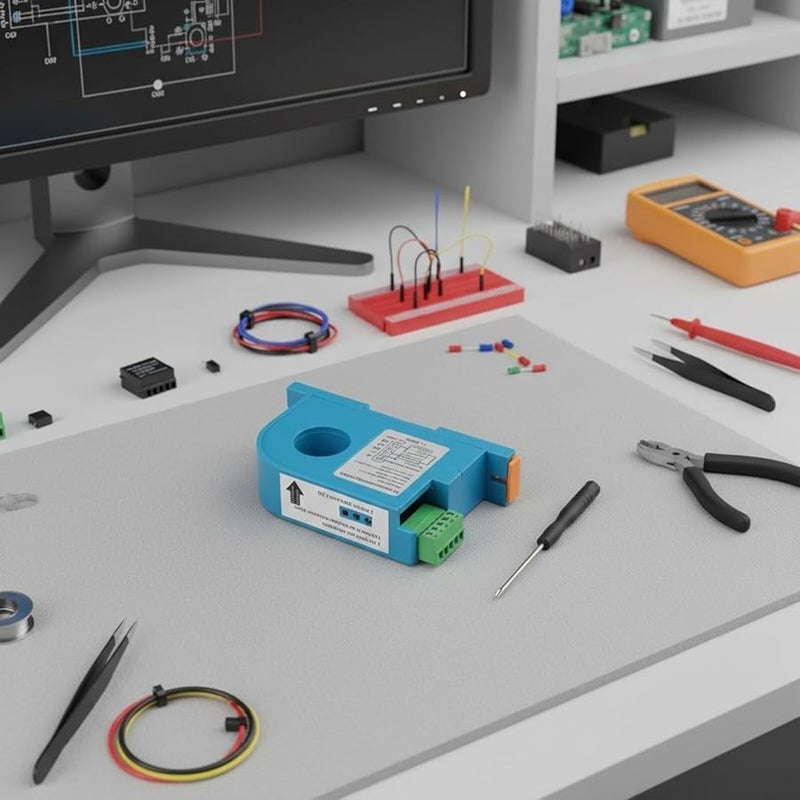 D506 0 100A مفتاح استشعار تيار مستمر قابل للتعديل مع عتبة تأخير قابلة للتعديل للتركيب على سكة DIN - Image 4