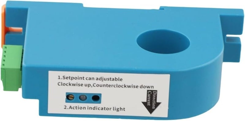 D506 0 100A مفتاح استشعار تيار مستمر قابل للتعديل مع عتبة تأخير قابلة للتعديل للتركيب على سكة DIN - Image 5