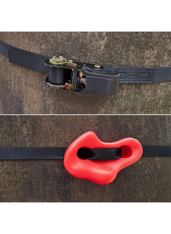 Toy Park - Toy Park Ninja Tree Climbing Kit - 18 Rock Climbing Holds (Big Size) for Kids 6 Ratchets - Tree Climbing for Kids - Ninja Warrior Obstacle Course - Outdoor Play - Outdoor Toys, Holds up to 150 kg - Image 1
