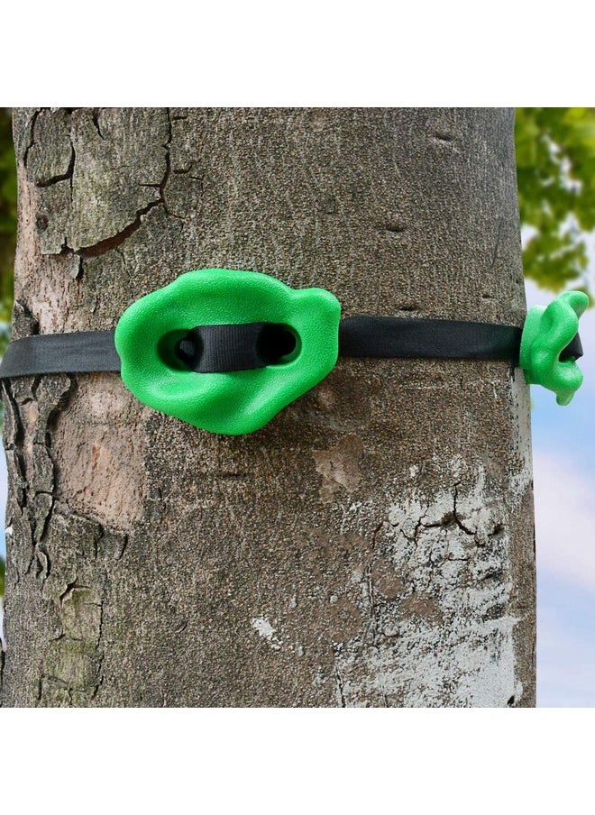 Toy Park - Toy Park Ninja Tree Climbing Kit - 18 Rock Climbing Holds (Big Size) for Kids 6 Ratchets - Tree Climbing for Kids - Ninja Warrior Obstacle Course - Outdoor Play - Outdoor Toys, Holds up to 150 kg - Image 1