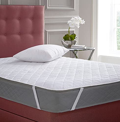 Blizz Mont Microfiber Double Bed Water Proof and Dust Proof King Size Mattress Protector (72 x 72 inch, White) - Image 1