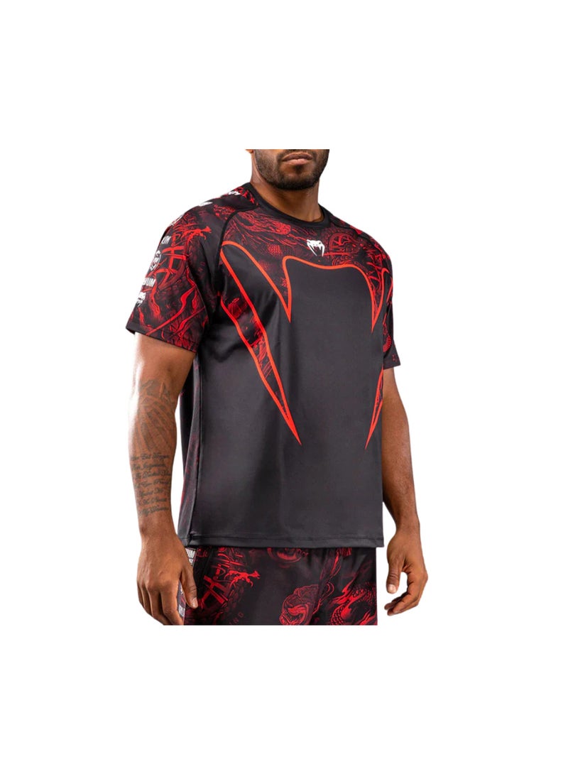 Venum 20th Anniversary Long Sleeve Rashguard – Black/Red - Image 2