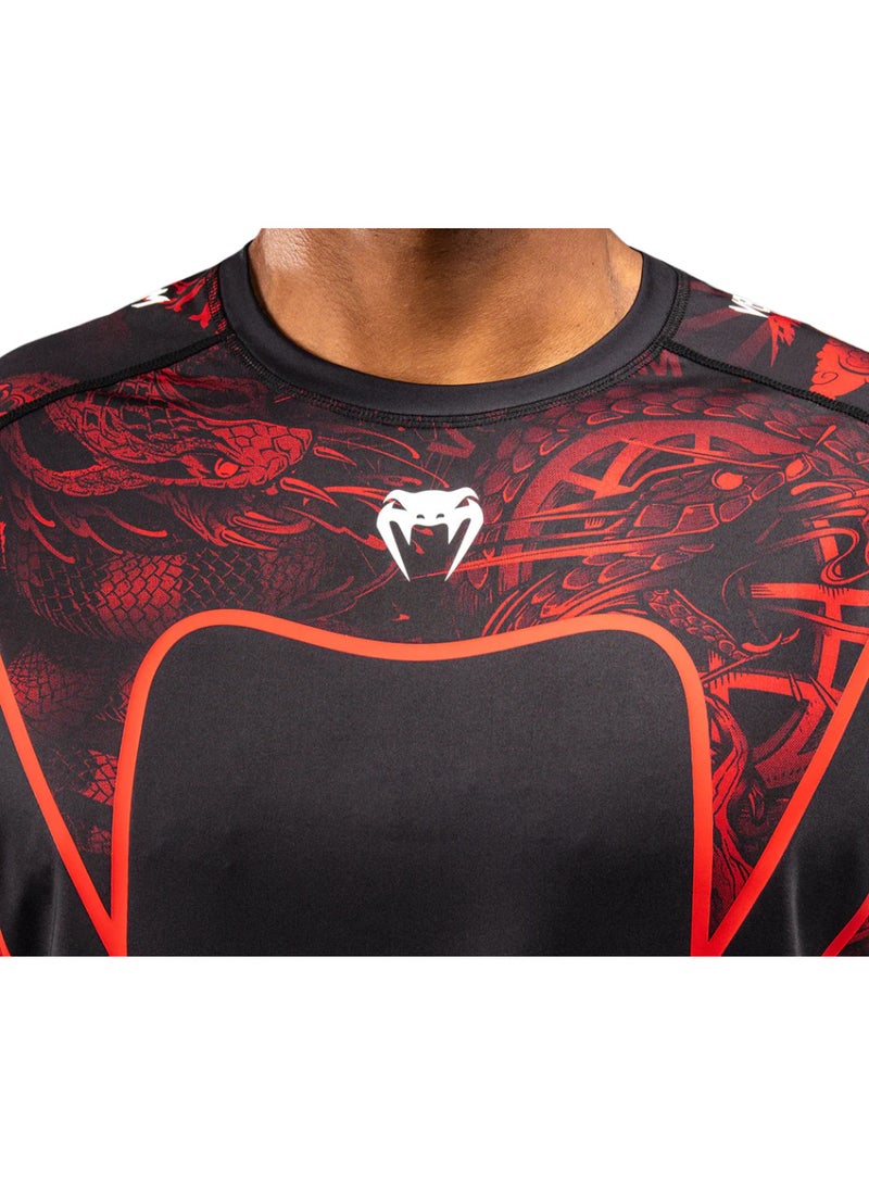 Venum 20th Anniversary Long Sleeve Rashguard – Black/Red - Image 4