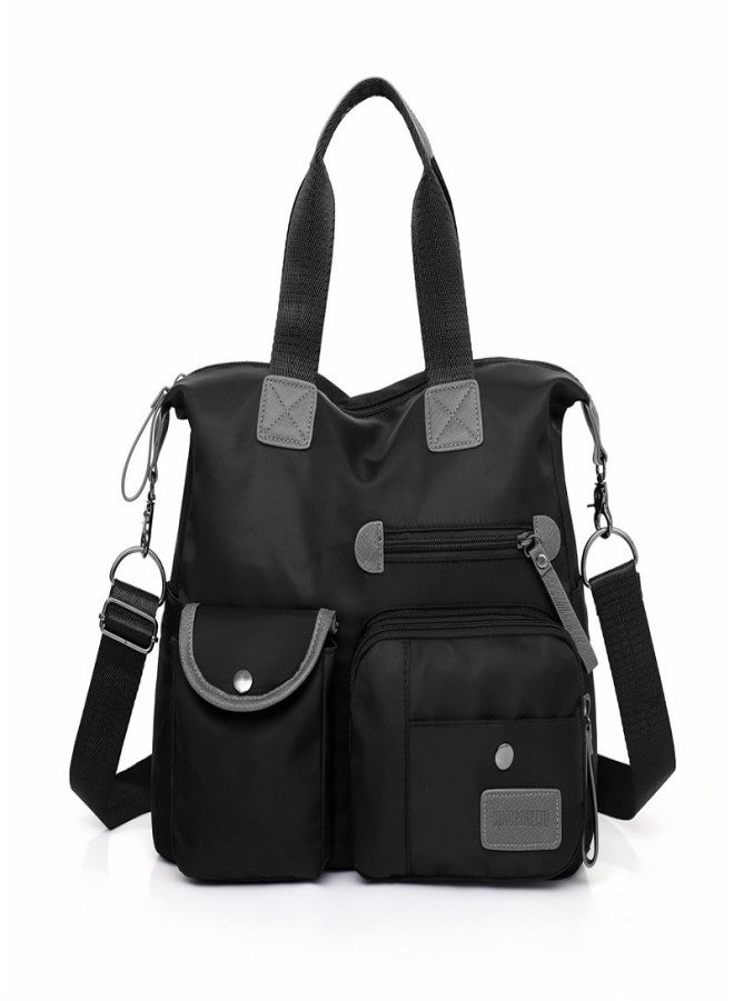 Women's bags 2022 new fashion large-capacity handbags casual nylon shoulder messenger bag manufacturers wholesale purple - Image 4