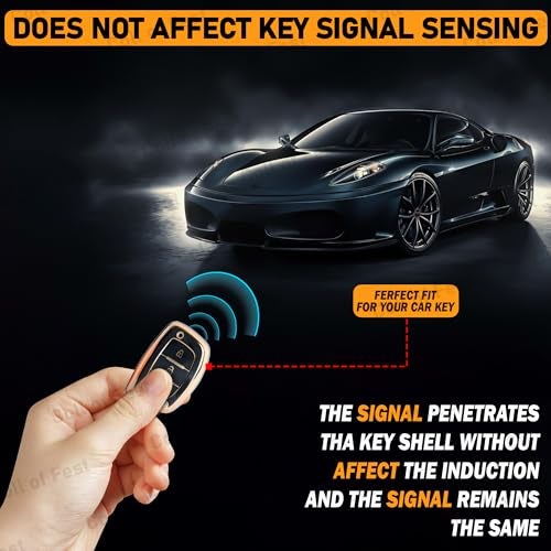 Coll of Fest TPU Gold Car Key Cover Compatible for Hyundai Grand i10 NIOS Asta | Venue | i20 | Aura | Creta | Elantra 3 Button Smart Key Cover - Image 4