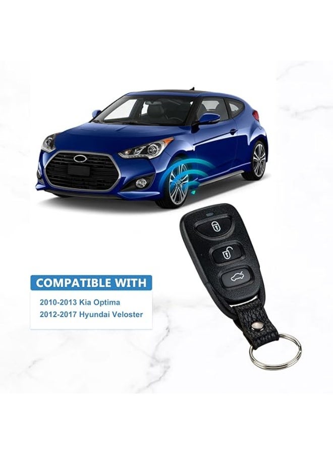 Kia and Hyundai key housing, 4 buttons, fingerprint, complete with buttons but without board (one-piece pack) - Image 5