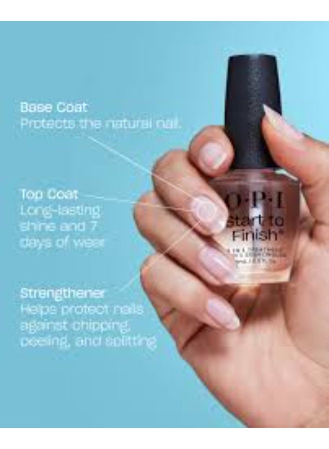 Opi Start To Finish 3 In 1 Treatment 15ml - Image 2