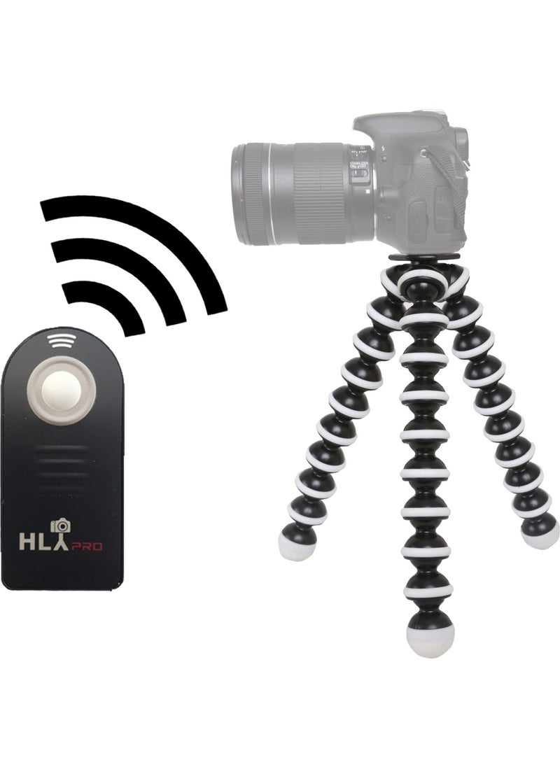 HLYPRO - Gorillapod Tripod + ML-L3 Remote Control for Nikon D3100 - Image 1