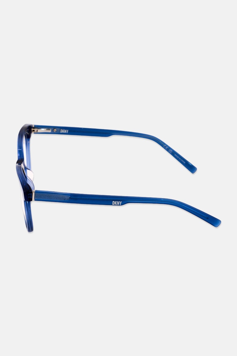 DKNY Women DK5050 Round Eyeglasses, Blue - Image 4