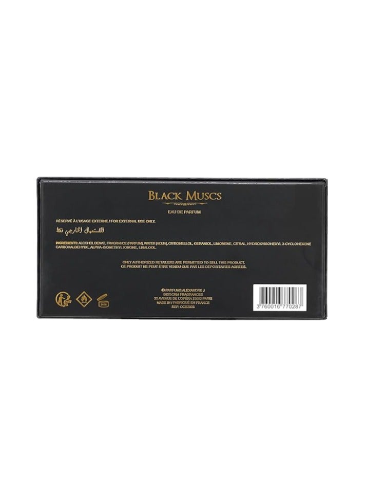 ALEXANDRE J BLACK MUSCS EDP 100ML - Image 2