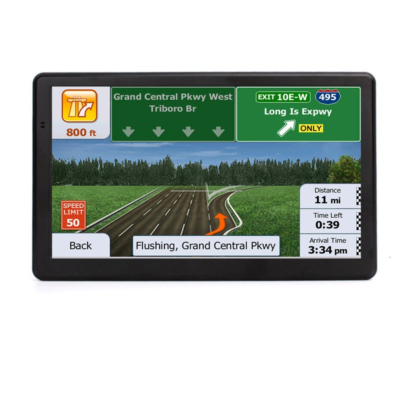 7 Inch Portable Car Gps Navigator Hd 8G Truck Car Display With Map North America Europe - Image 3