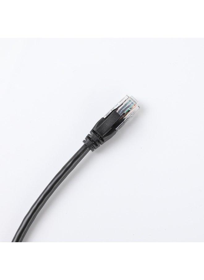 Manufacturers CAT6A Super Six Types Of Finished Network Cable Computer Jumper Network Jumper CAT6E Router Broadband Connection Line-Color:Red-Line Length:Crystal Head