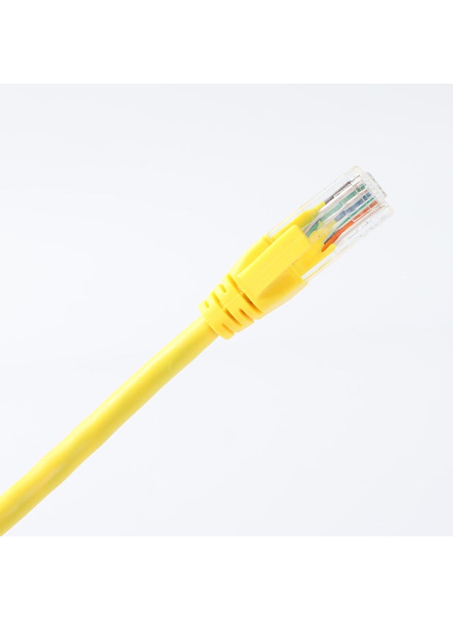 Manufacturers CAT6A Super Six Types Of Finished Network Cable Computer Jumper Network Jumper CAT6E Router Broadband Connection Line-Color:Red-Line Length:Crystal Head