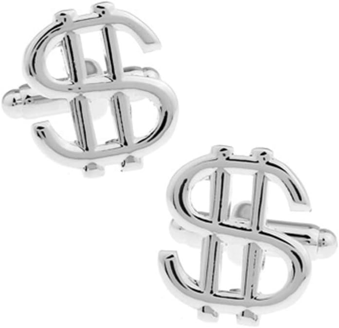 Vcufflinks Dollar Sign Currency Cufflinks Money Wedding Gift - Image 1