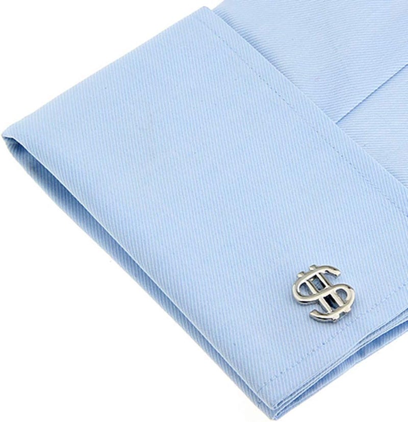 Vcufflinks Dollar Sign Currency Cufflinks Money Wedding Gift - Image 4