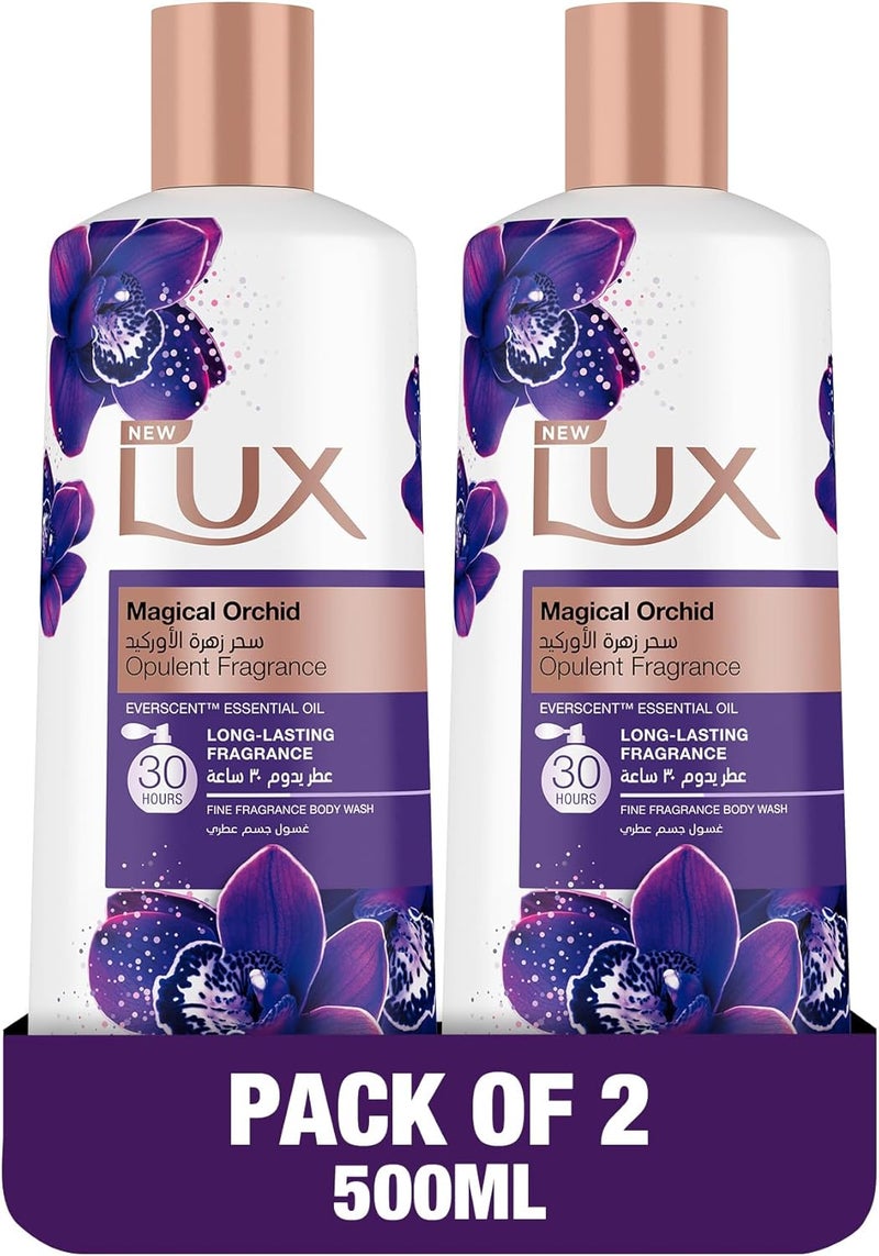LUX Magical Orchid Body Wash - Pack of 2 - Image 1