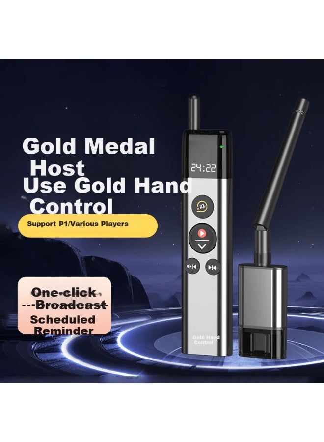 Whist K1 Wall-penetrating Remote Control Ppt Page-turning Pen, Green Laser Pointer, Led Large-screen Conference Presentation Pen, 32gb Usb Flash Drive Projector Pen, Timed Remote Control Pen, Host Audio Control - Image 5