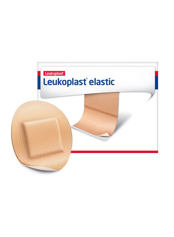 JOBST Leukoplast Elastic Fabric Adhesive Latex Free Bandages Oval Spot 1.25" (100 In Box) - Image 2