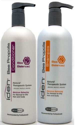 Iden Bee Balanced Shampoo & Conditioner 32oz Duo Pack - Image 1