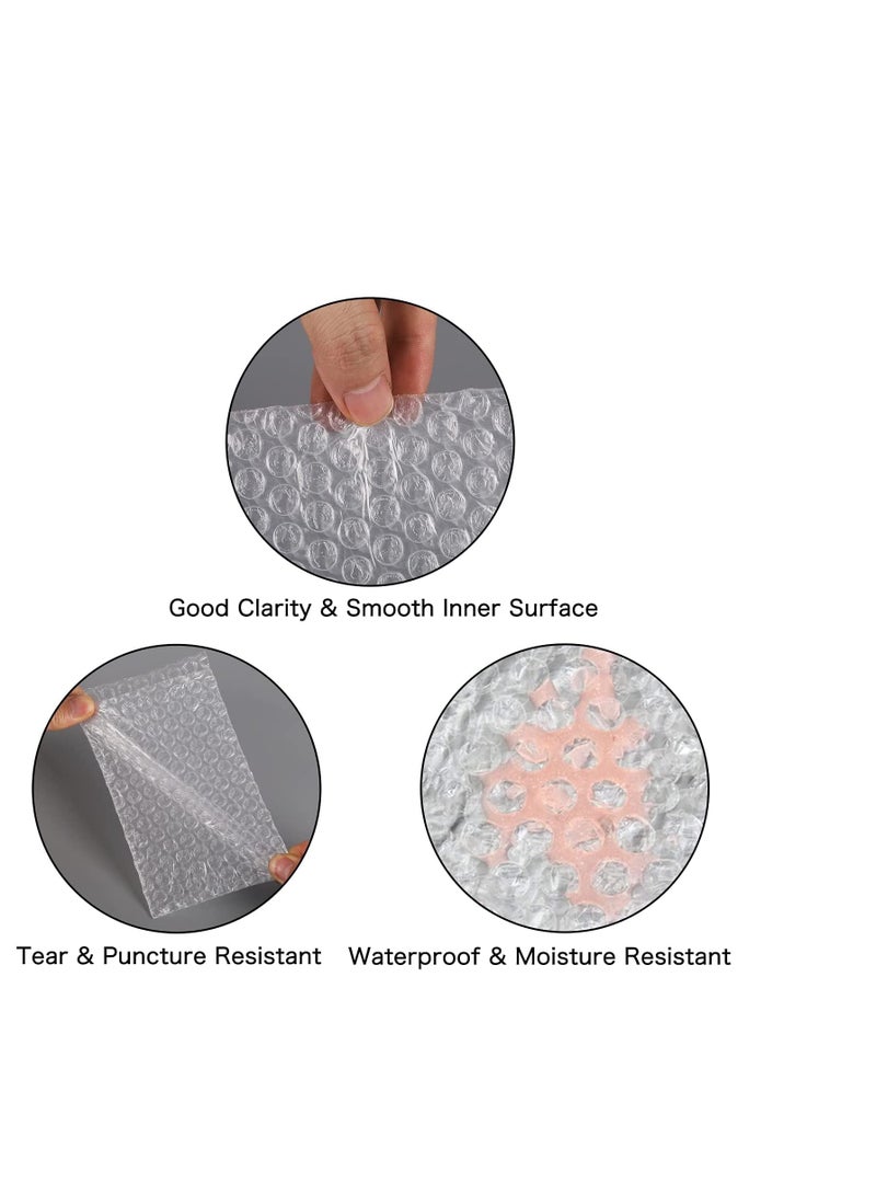 Clear Bubble Out Bag and Pouches Protective Bubble Pouch Double Walled Cushioning Bags Thickening Shockproof Foam Bags for Shipping Storage and Moving - Image 2