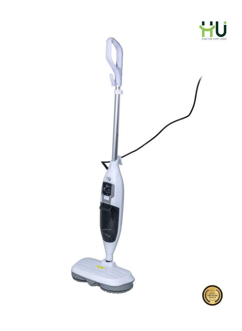 H U Electric Steam Mop Cleaner 1200W with 550ml Tank, Fast Heating & 180° Rotating Head - Image 5