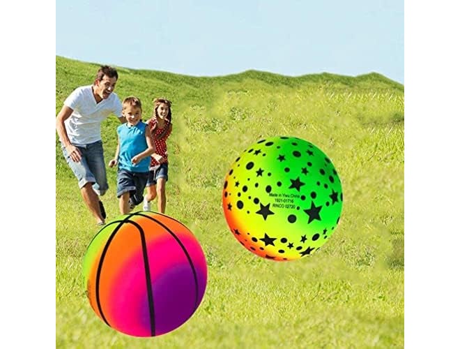BE BENIGN Premium Inflatable Ball Beach Swimming Pool Floating Ball Combo Pcs (2) - Image 3