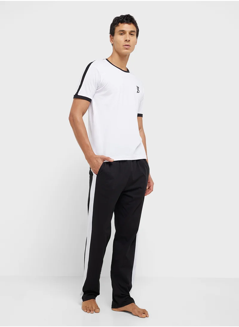 Seventy Five Nightwear T-Shirt & Pants Set
