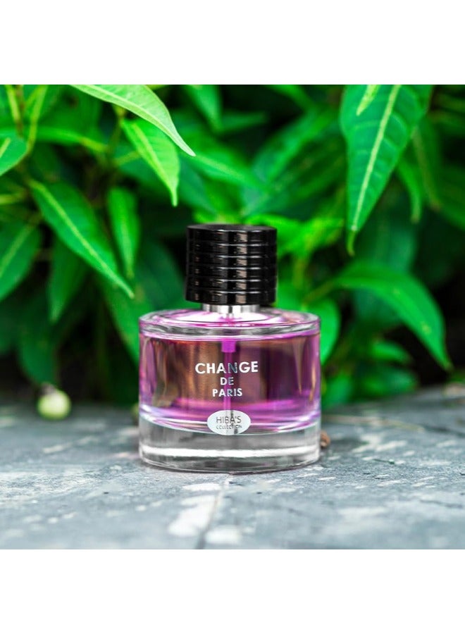 هيبا'ز كوليكشن عطر تشينج دي باريس للنساء - بخاخ طبيعي، 100 مل (3.4 أونصة سائلة) - أناقة باريسية رائعة في كل رشة - Image 4