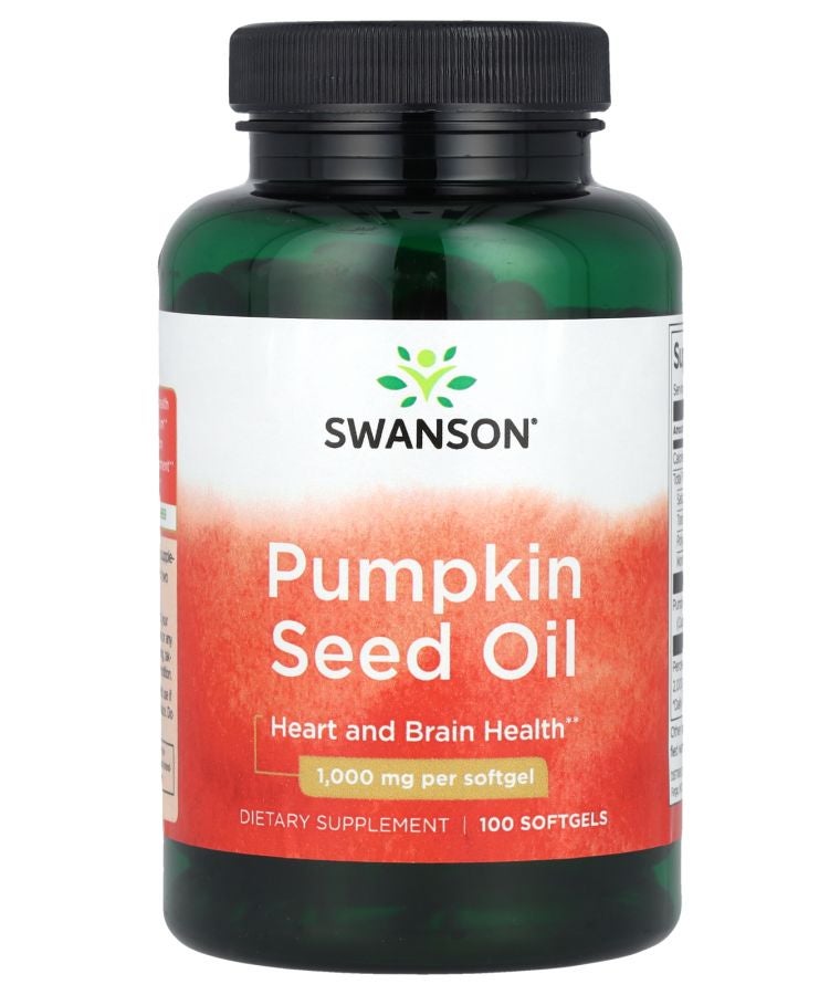 SWANSON Pumpkin Seed Oil 1000 mg 100 Softgels