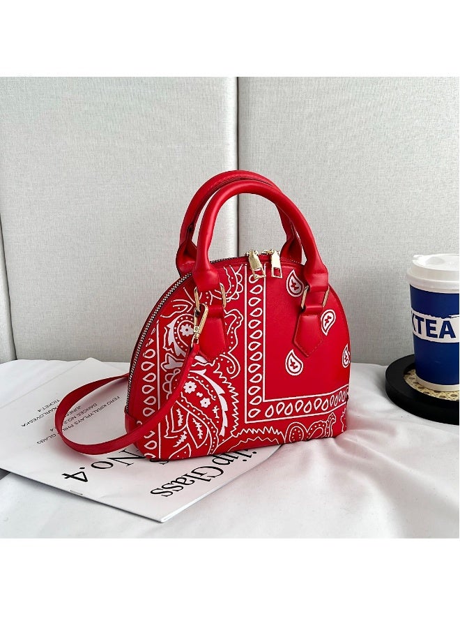 NIBEMINENT Fashionable Korean Version Of Foreign Style Cashew Flower Portable One Shoulder Diagonal Cross Hand - Image 1