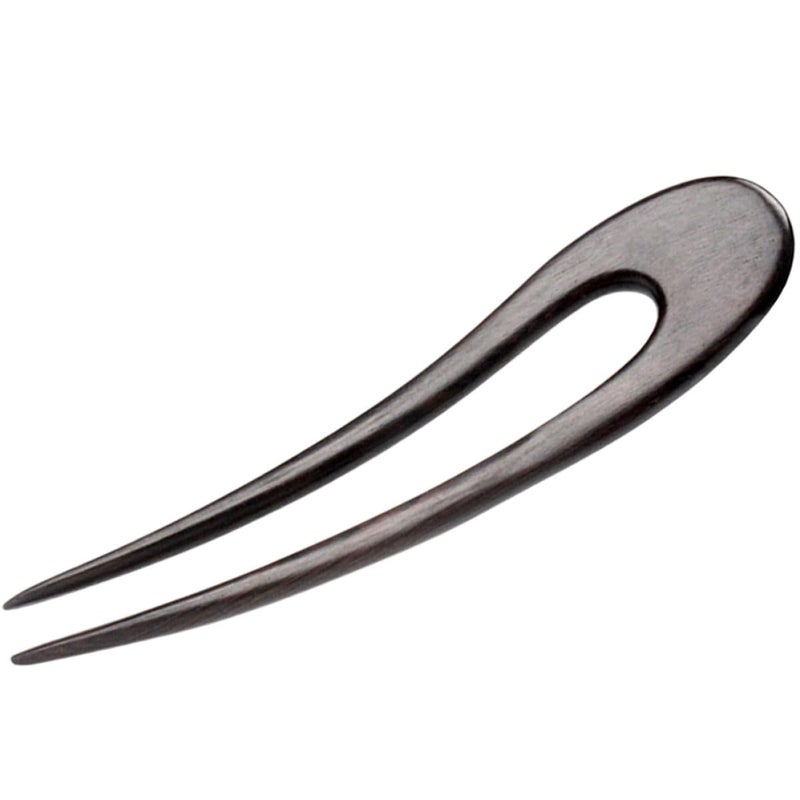 [Limited production] U-shaped Ebony Wood Hair Pin Stick for Buns Handmade Retro Hair Style Accessory for Women Safe material All condition resistant crafted quality Nationwide delivery Indoor & outdoor suitable Connectable modular Multiple useful functions Simple multi-feature practical build Global simple assemble options Trending item Selling out fast Practical build KSA market popular practical build Popular across Saudi cities Single & bulk storage compatible Multiple options All-season available stock Quick delivery Riyadh Jeddah Detachable clean Diverse purchase options Multi-use qualified quality General need oriented design Elegant design Seasonal & permanent compatible Exclusive new launch - Image 1