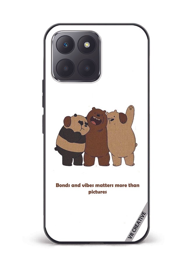 VR CREATIVE Protective Case Cover For Honor 70 Lite Bonds And Vibes Matters More Than Pictures Design Multicolour - Image 1