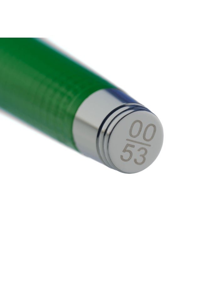 أنكورا قلم رابيد بعلم الإمارات باللون الأخضر وخط كروم - Image 5