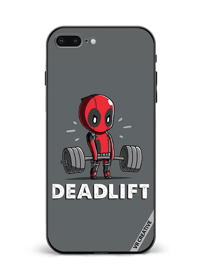 VR CREATIVE Protective Case Cover For Apple iPhone 7 Plus/8 Plus Deadlift Design Multicolour - Image 1